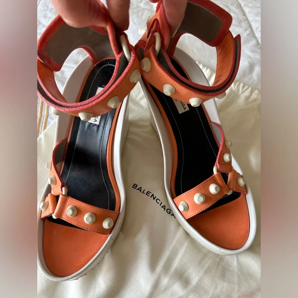 Balenciaga platform sandals - Picture 1 of 8